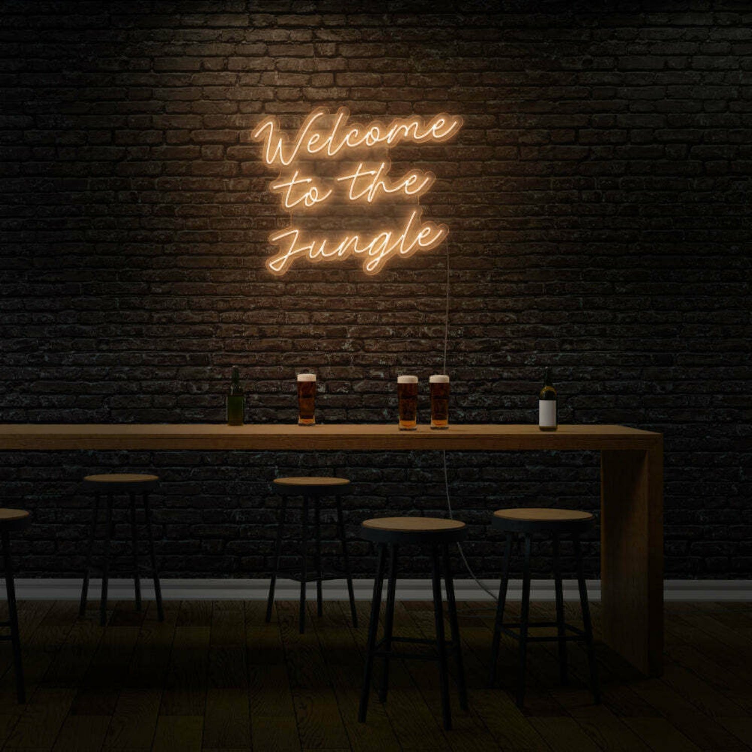 Welcome To The Jungle Led Neon Sign_1 | Shineneon