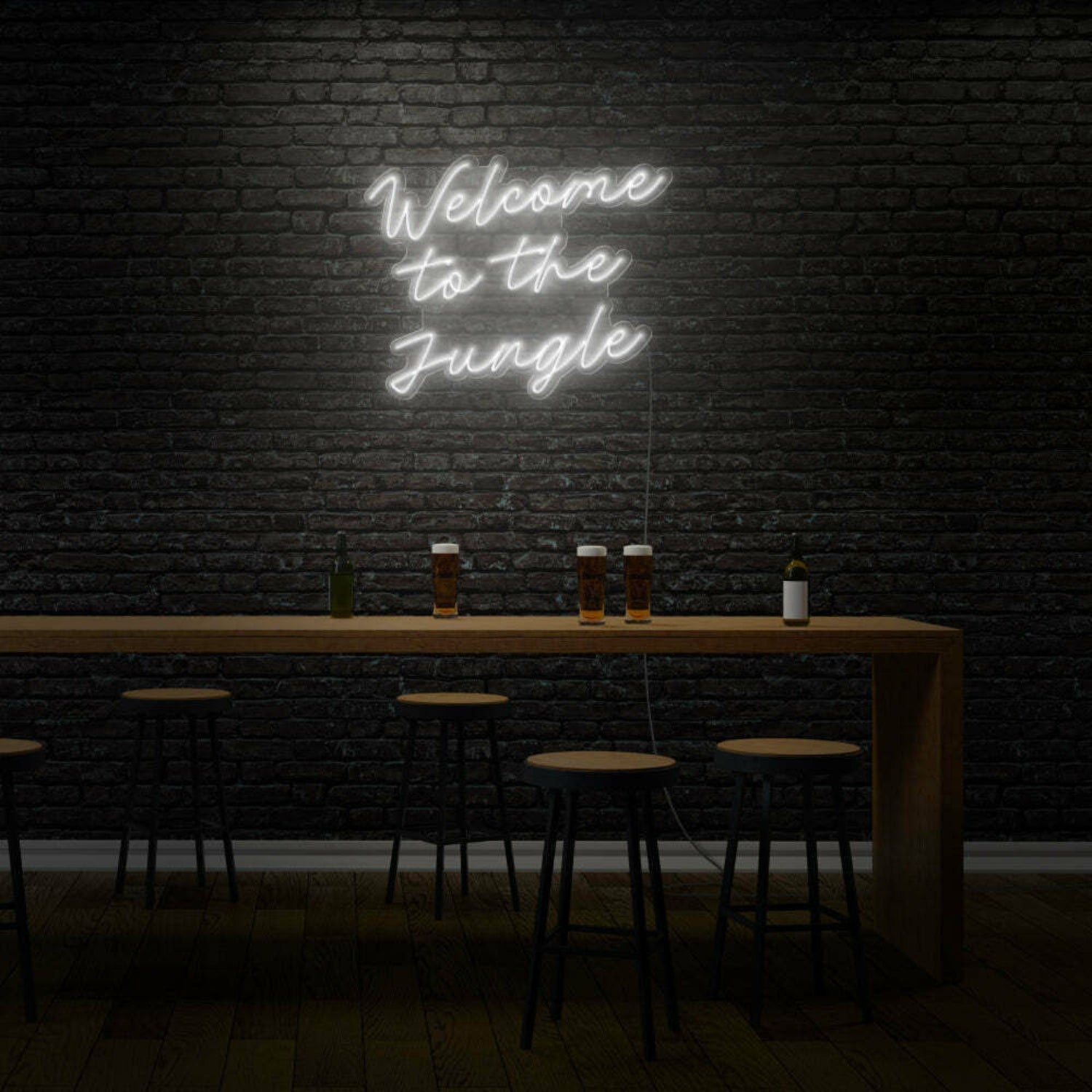 Welcome To The Jungle Led Neon Sign_1 | Shineneon