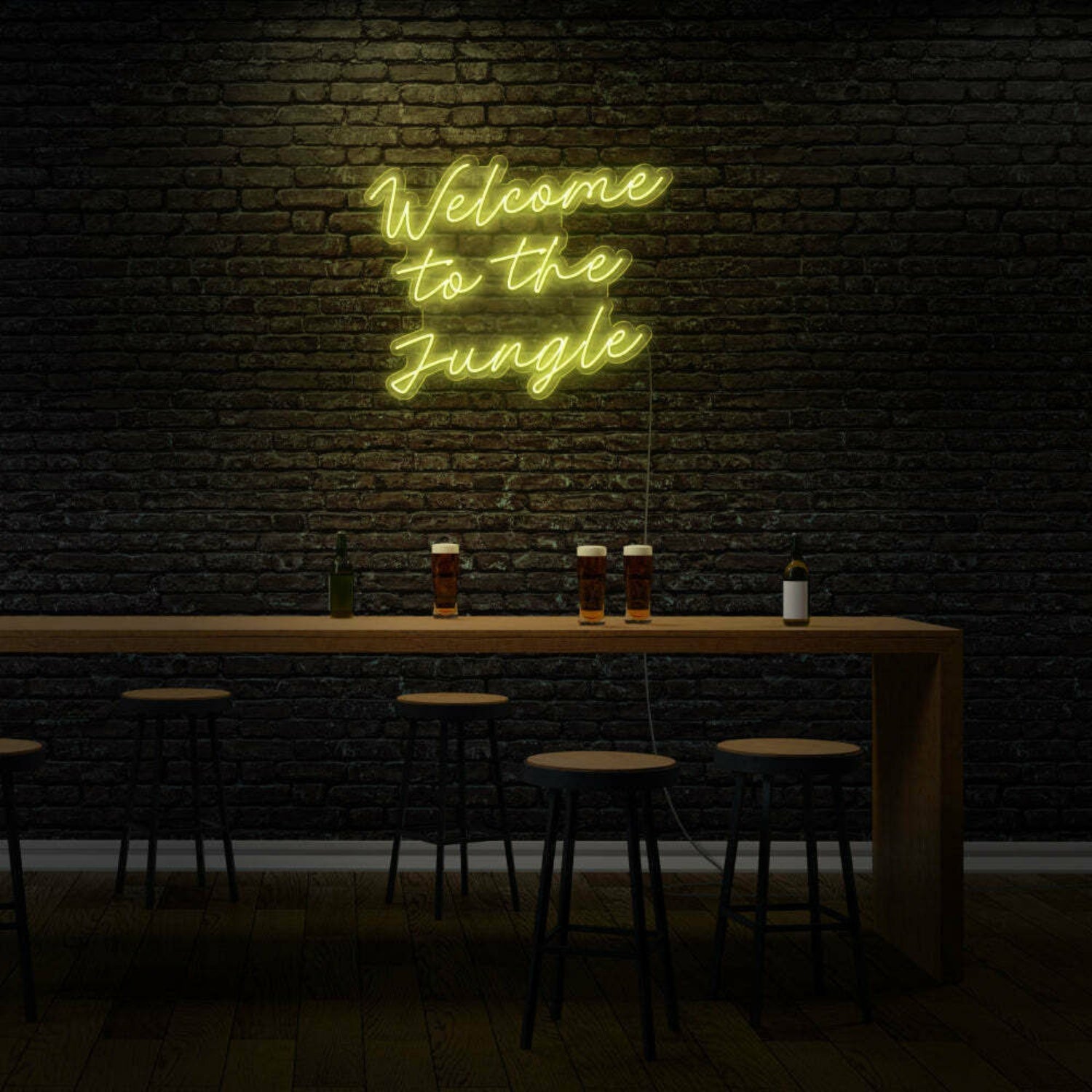 Welcome To The Jungle Led Neon Sign_1 | Shineneon
