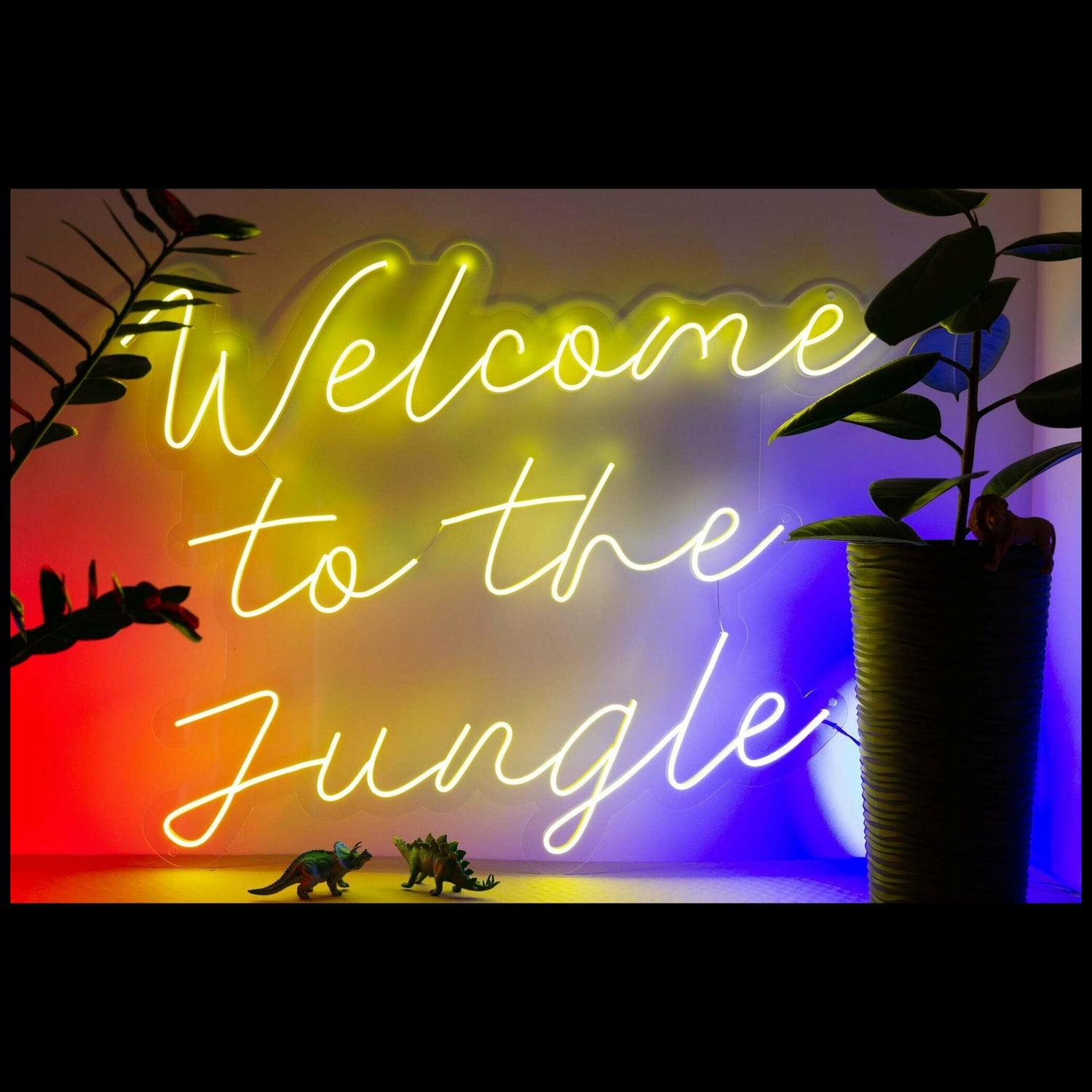 Welcome To The Jungle Led Neon Sign_1 | Shineneon