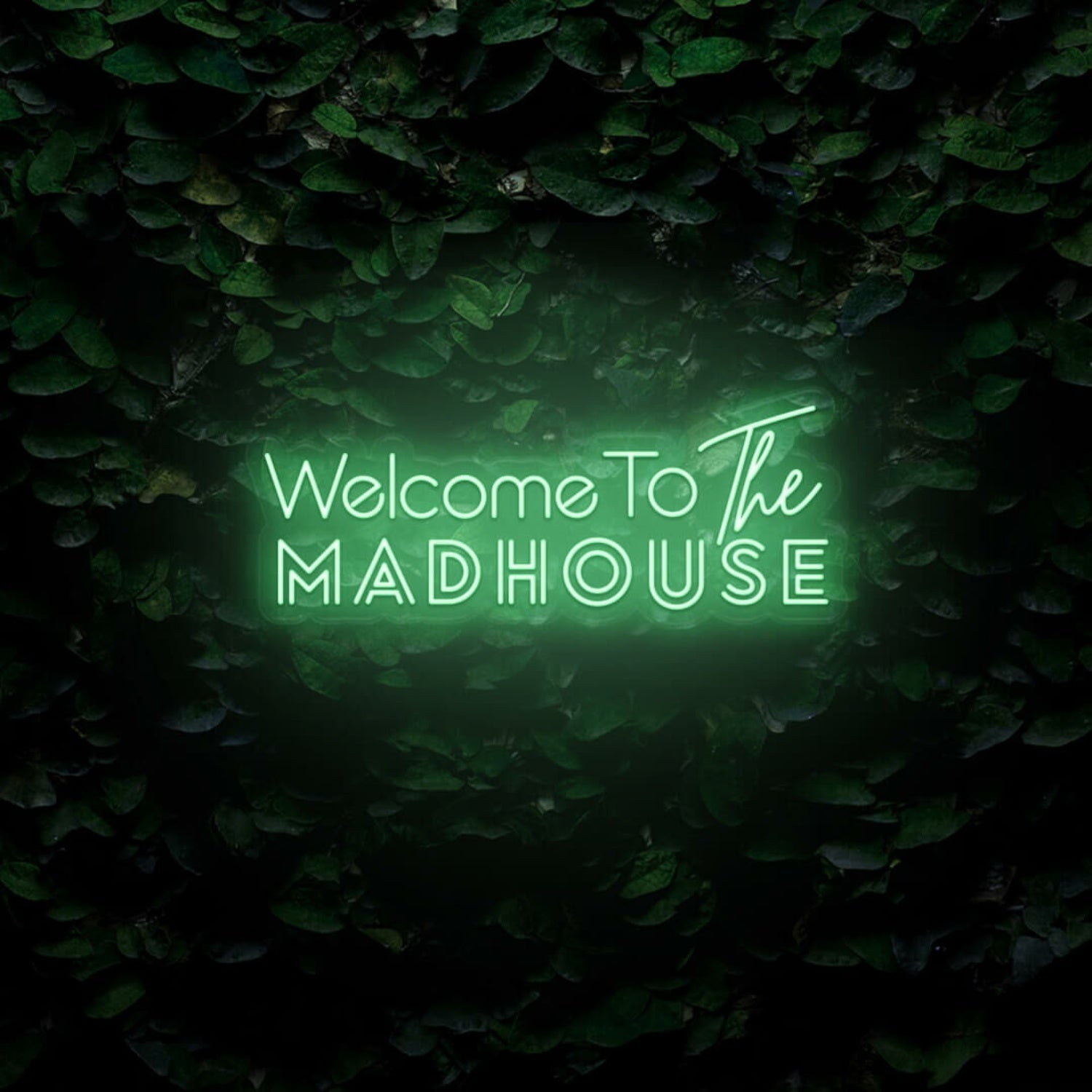 Welcome To The Madhouse Led Sign - Shineneon