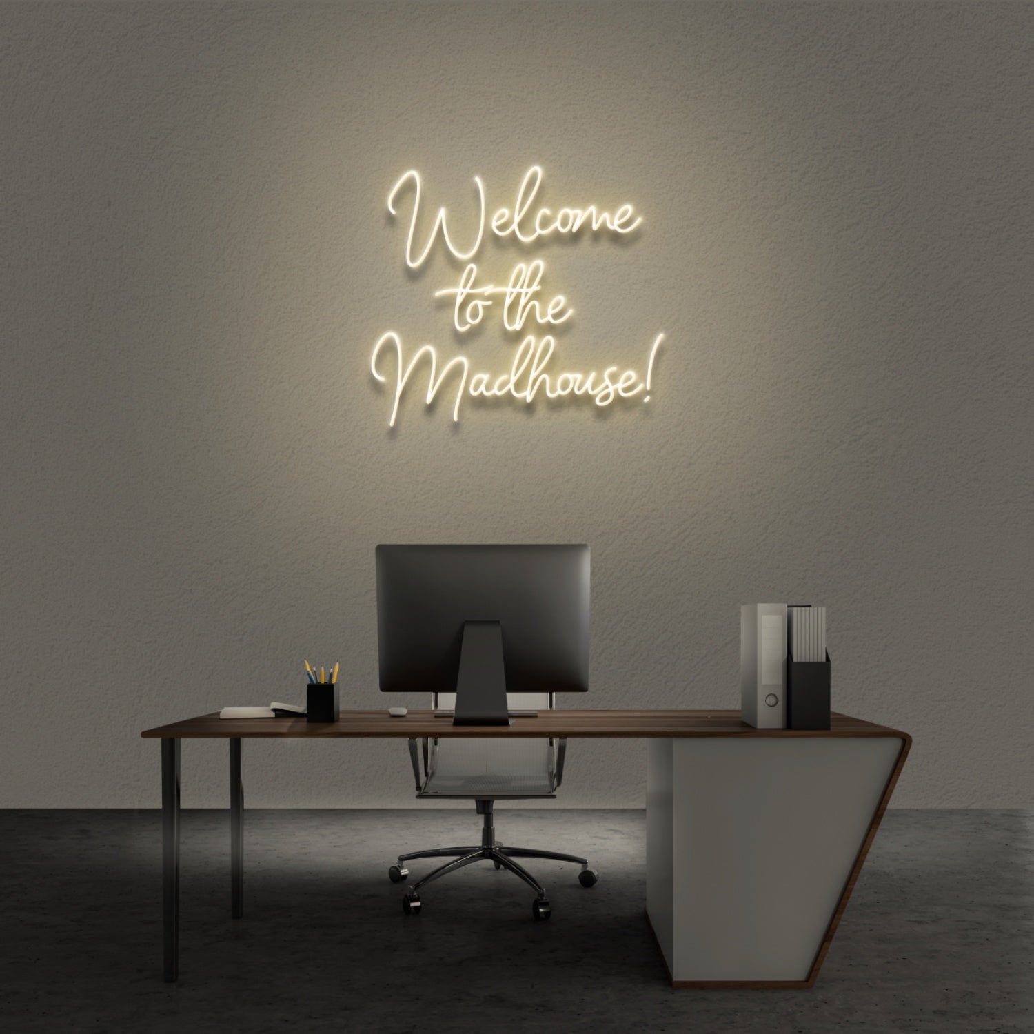 Welcome To The Madhouse Neon Sign | Shineneon