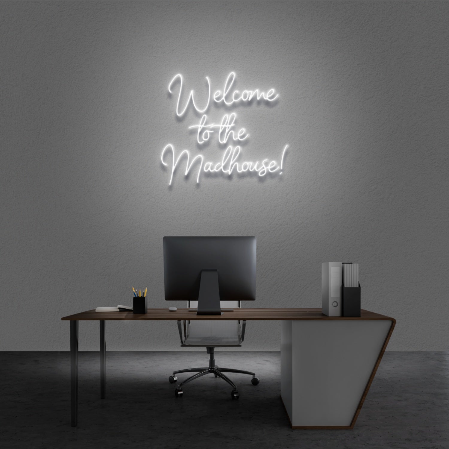 Welcome To The Madhouse Neon Sign | Shineneon