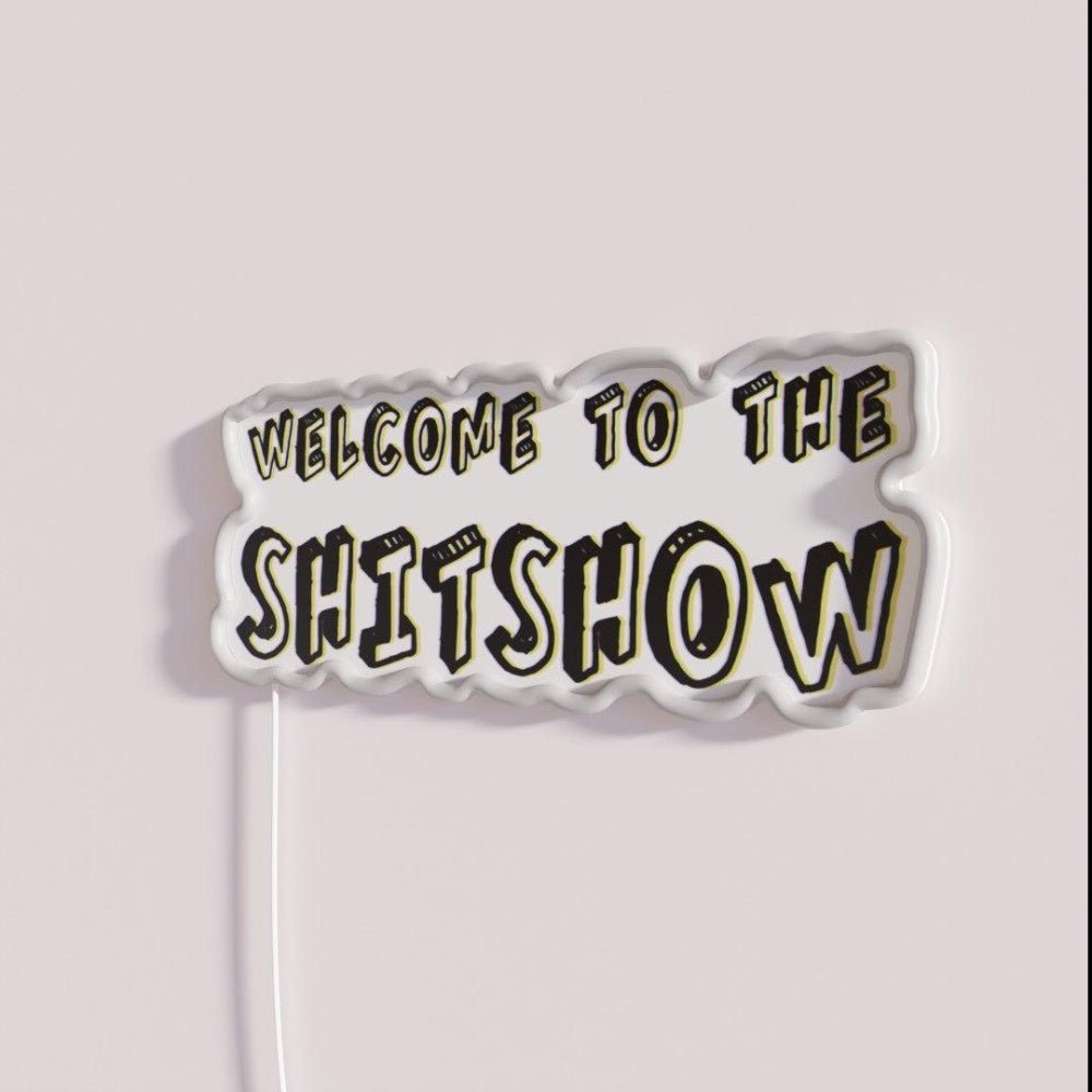 Welcome To The Shitshow Rgb Led Neon Sign Bar Decors - Shineneon