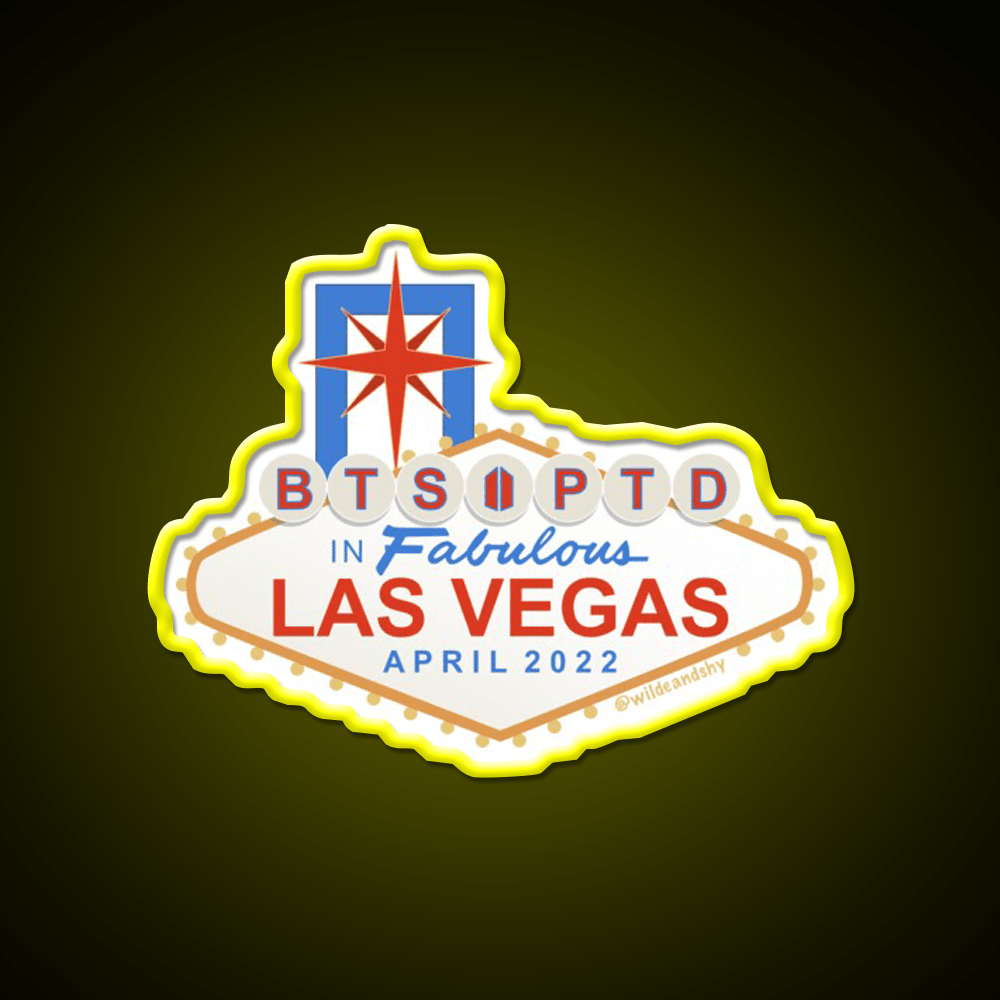 Welcome To Vegas Army Welcome Led Neon Sign Open Sign Rgb Color - Shineneon