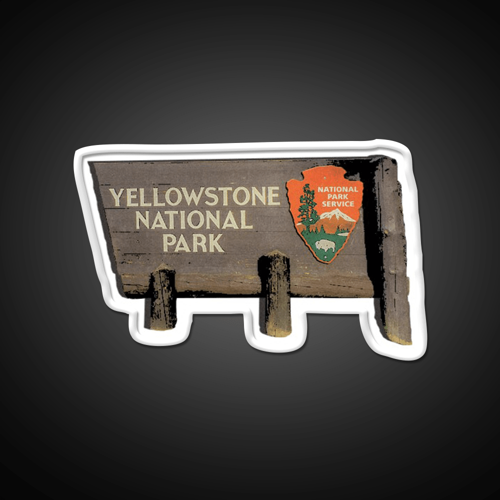 Welcome To Yellowstone Welcome Led Neon Sign Open Sign Rgb Color - Shineneon