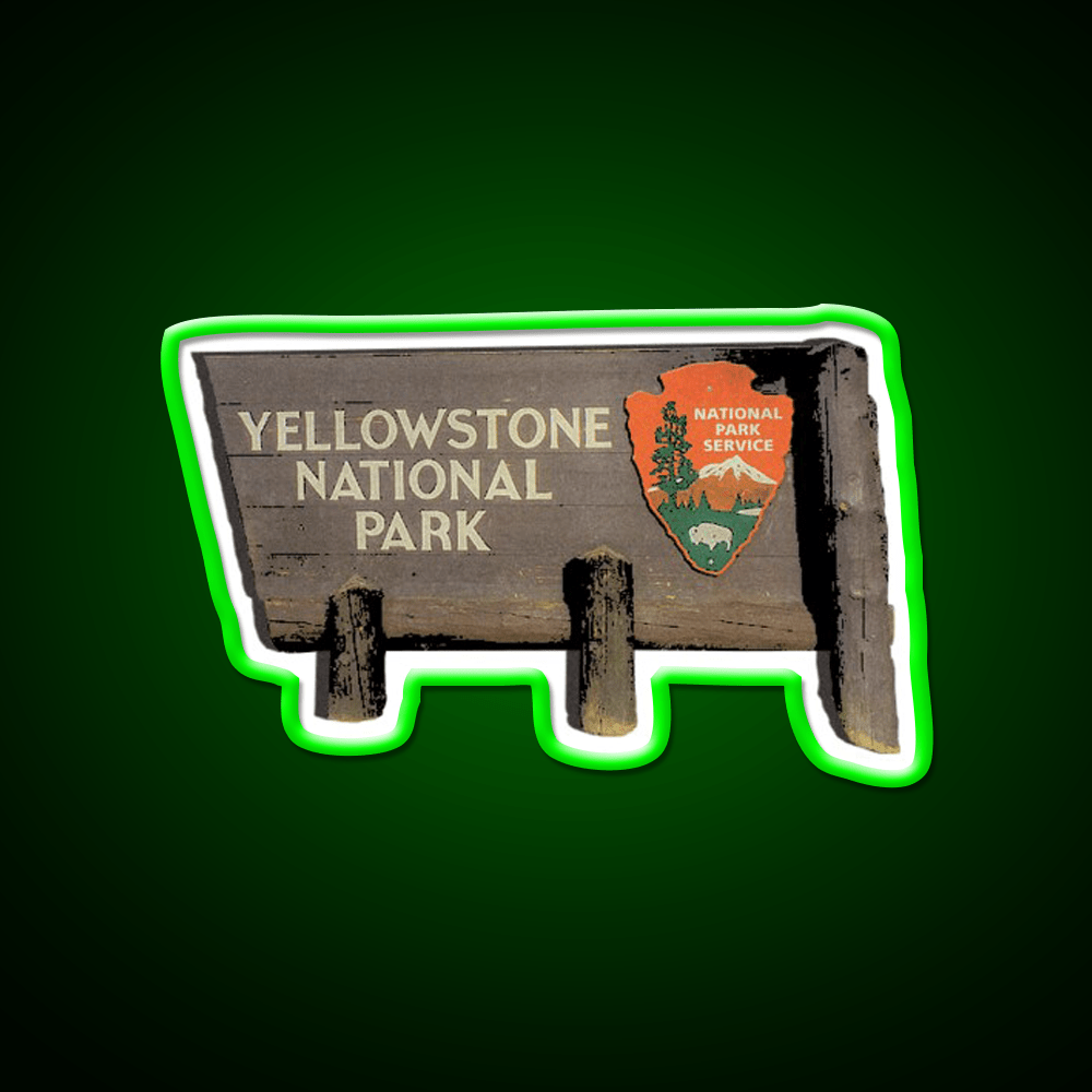 Welcome To Yellowstone Welcome Led Neon Sign Open Sign Rgb Color - Shineneon