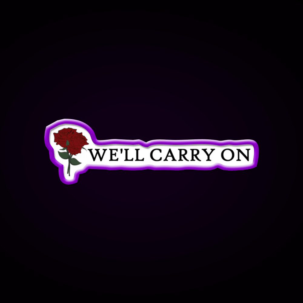 Well Carry On Mcr Welcome Led Neon Sign Open Sign Rgb Color - Shineneon