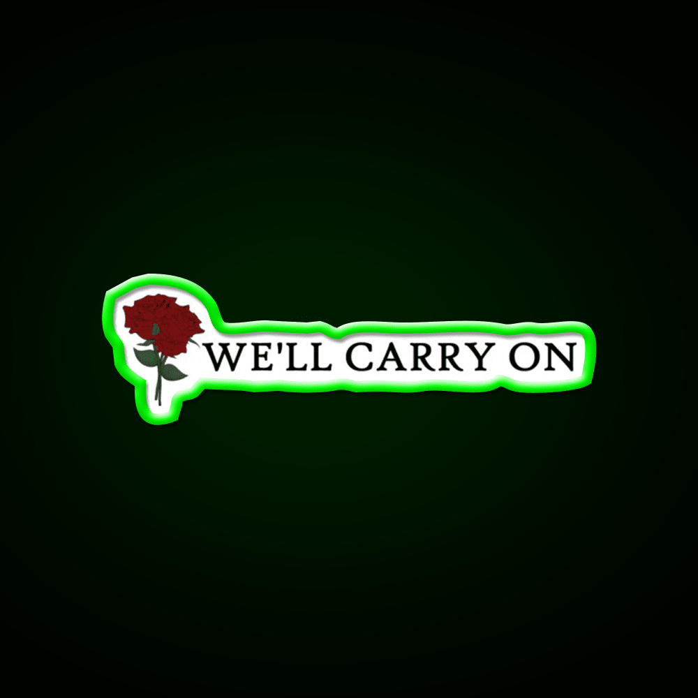 Well Carry On Mcr Welcome Led Neon Sign Open Sign Rgb Color - Shineneon