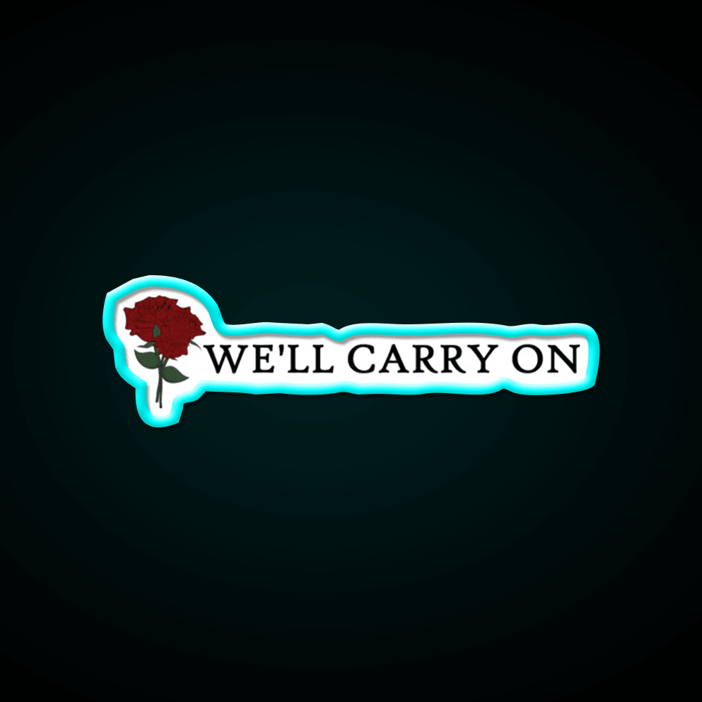 Well Carry On Mcr Welcome Led Neon Sign Open Sign Rgb Color - Shineneon