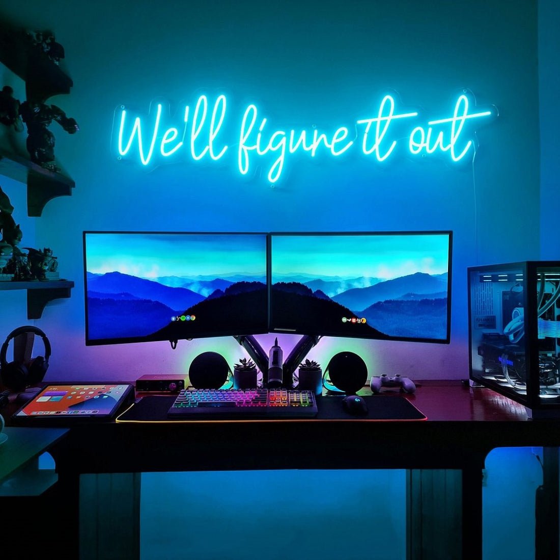 Well Figure It Out Led Sign Business Neon Sign - Shineneon