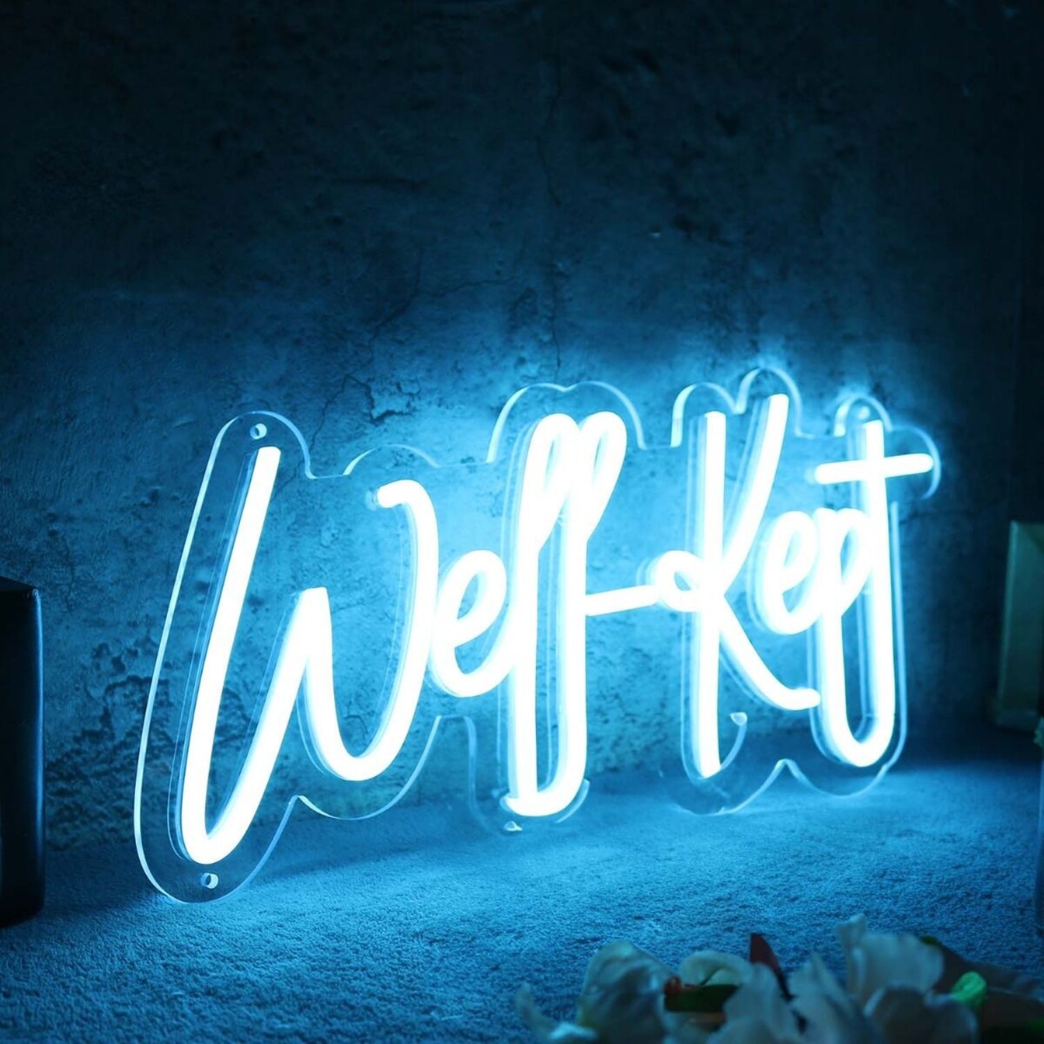Well Kept Blue Led Neon Sign - Shineneon