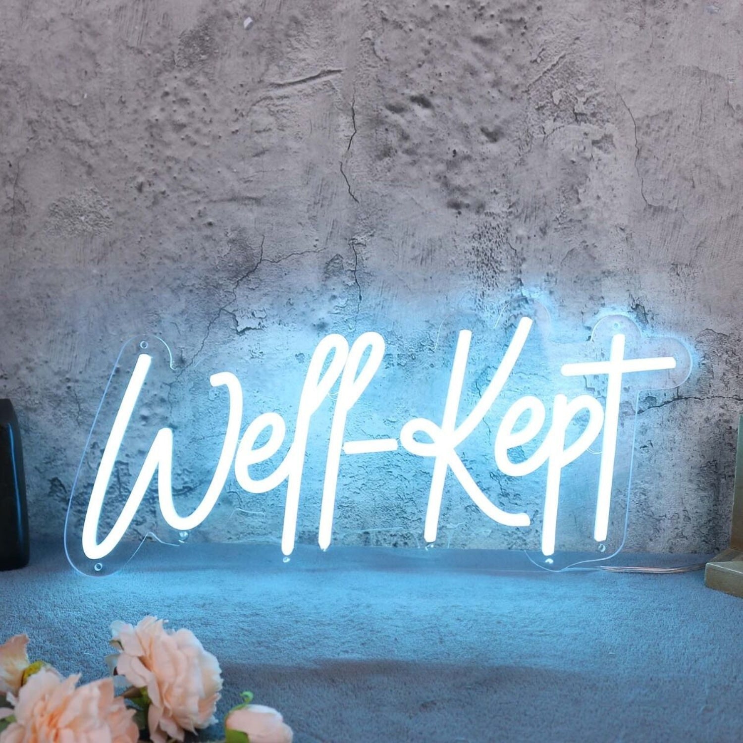 Well Kept Blue Led Neon Sign - Shineneon