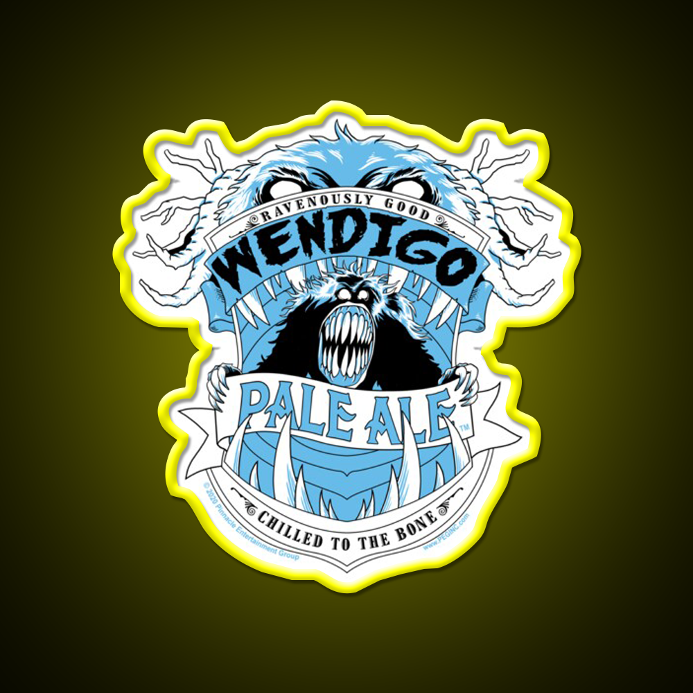 Wendigo Pale Ale Beer Bar Decor Led Neon Sign Rgb Color - LED neon sign view 7