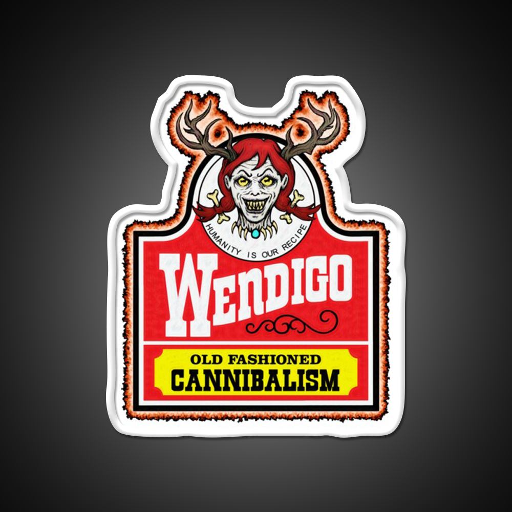 Wendy The Wendigo Fast Food Led Neon Sign For Burger Place Rgb Color