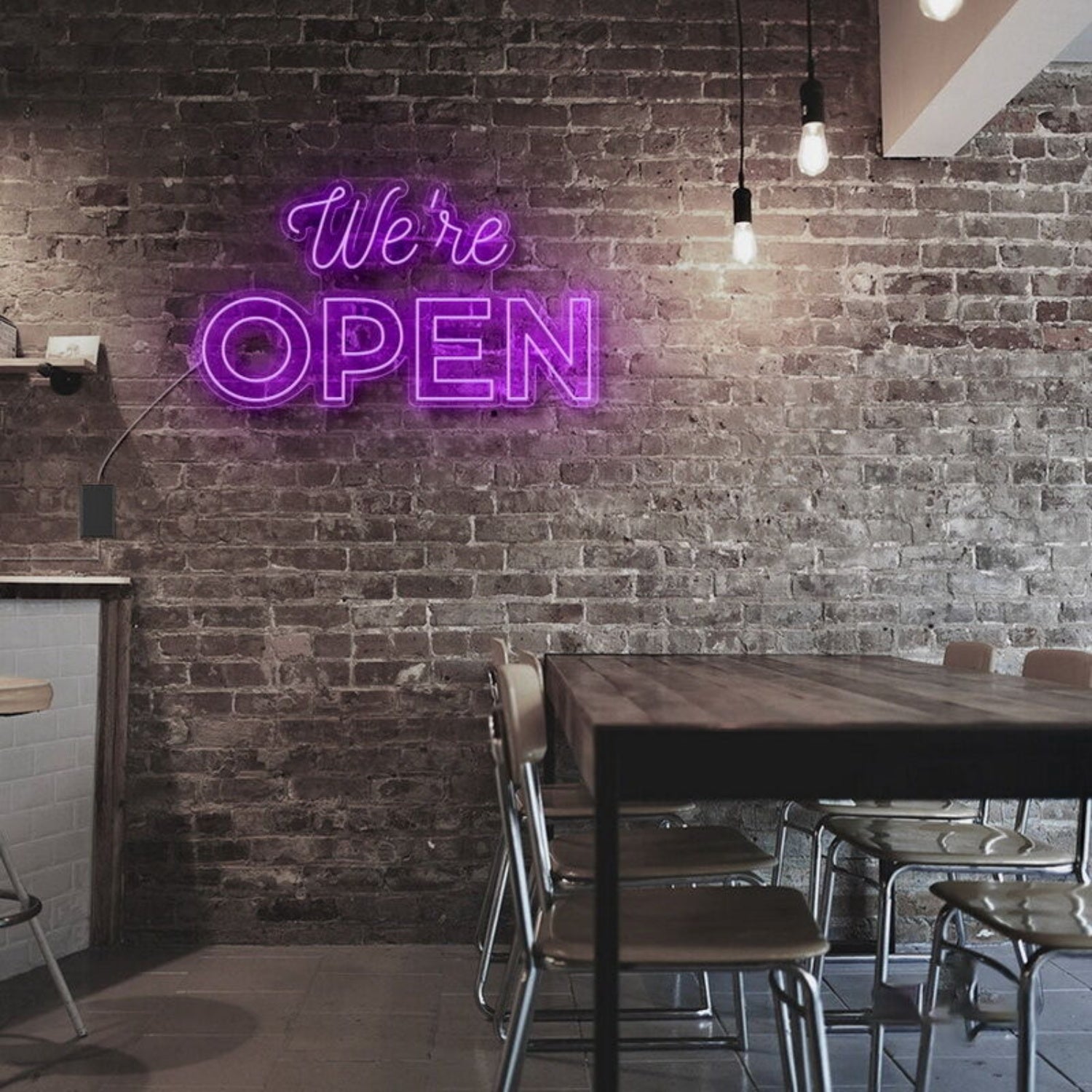 Were Open Led Neon Sign For Businesses And Shops | Shineneon