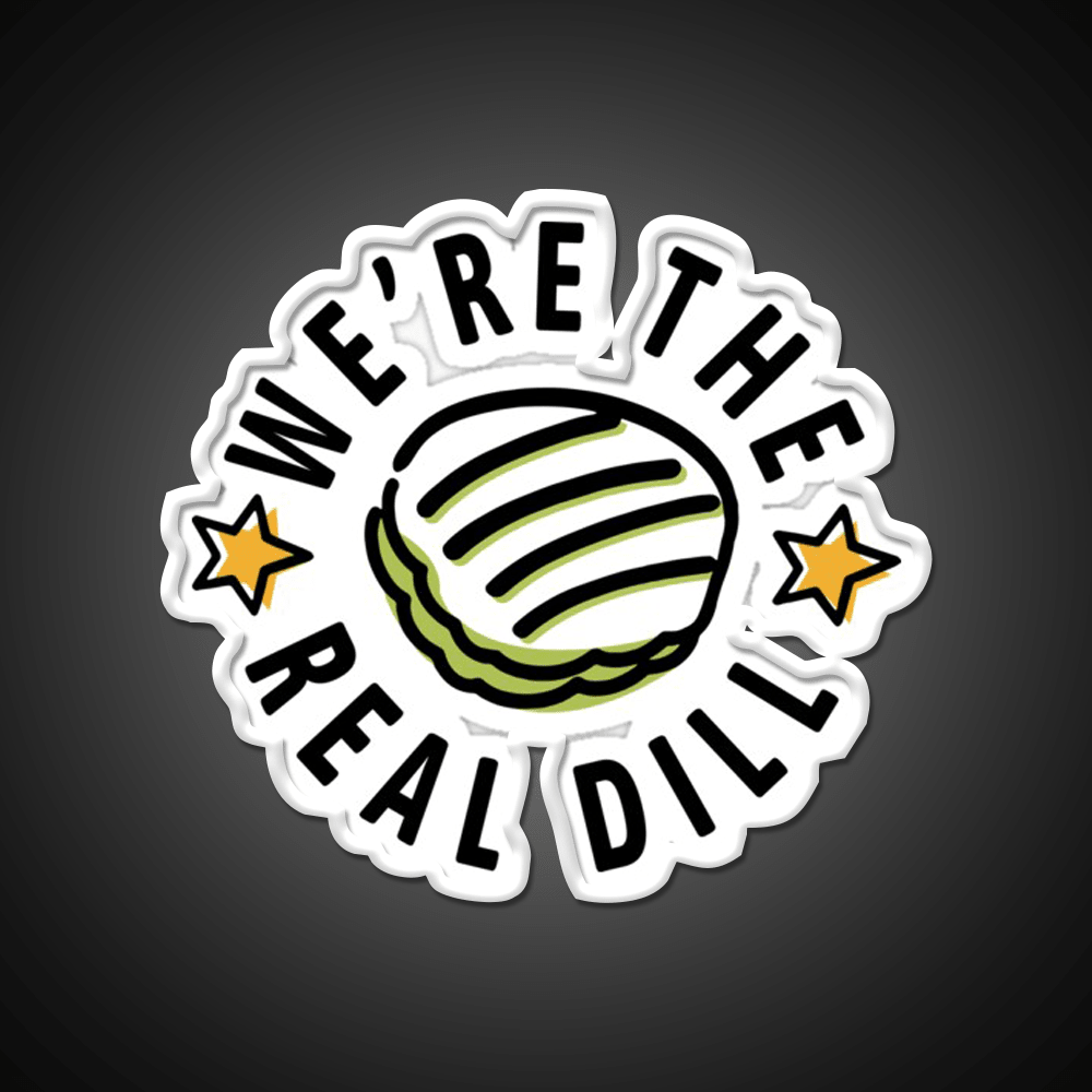 Were The Real Dill Fast Food Led Neon Sign For Burger Place Rgb Color - Shineneon