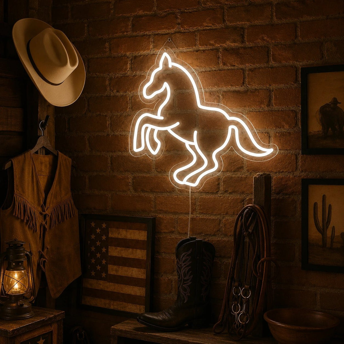 Western Horse LED Neon Sign - Shineneon