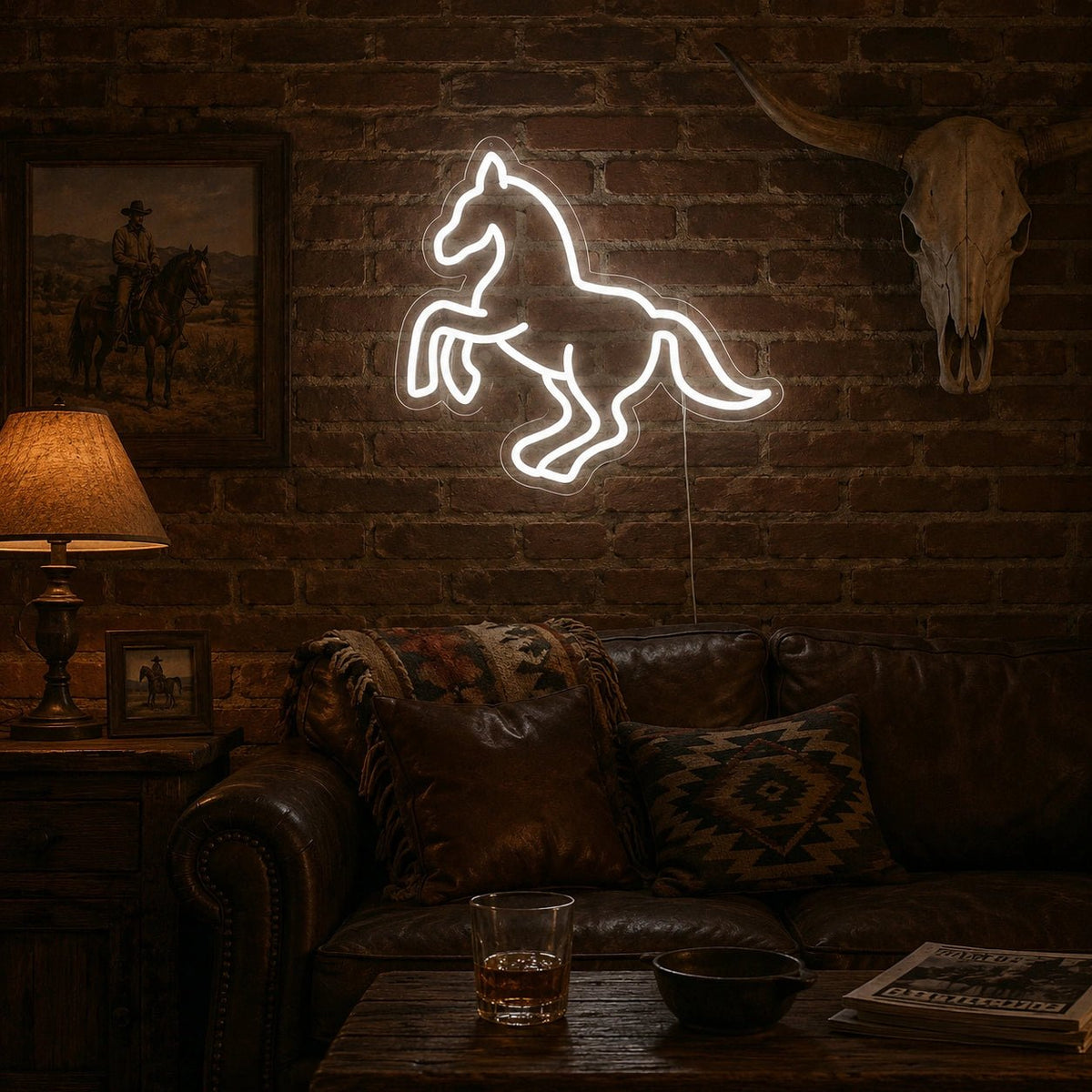 Western Horse LED Neon Sign - Shineneon