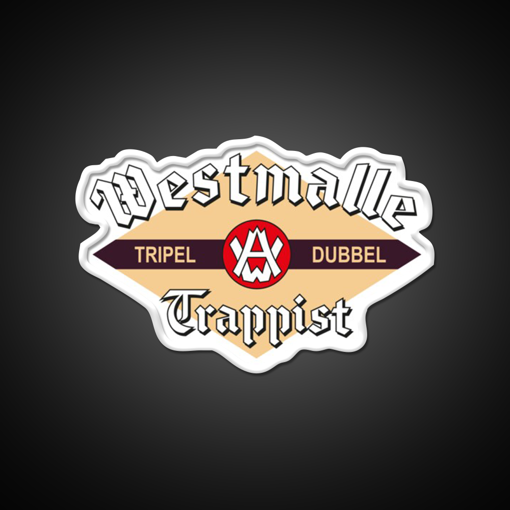 Westmalle Trappist Belgian Beer Logo Beer Bar Decor Led Neon Sign Rgb Color - LED neon sign view 11