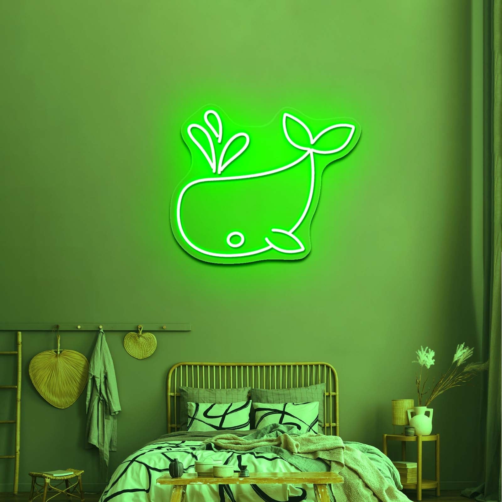 Whale Pal Cte Neon Signs For Wall Decor - Shineneon