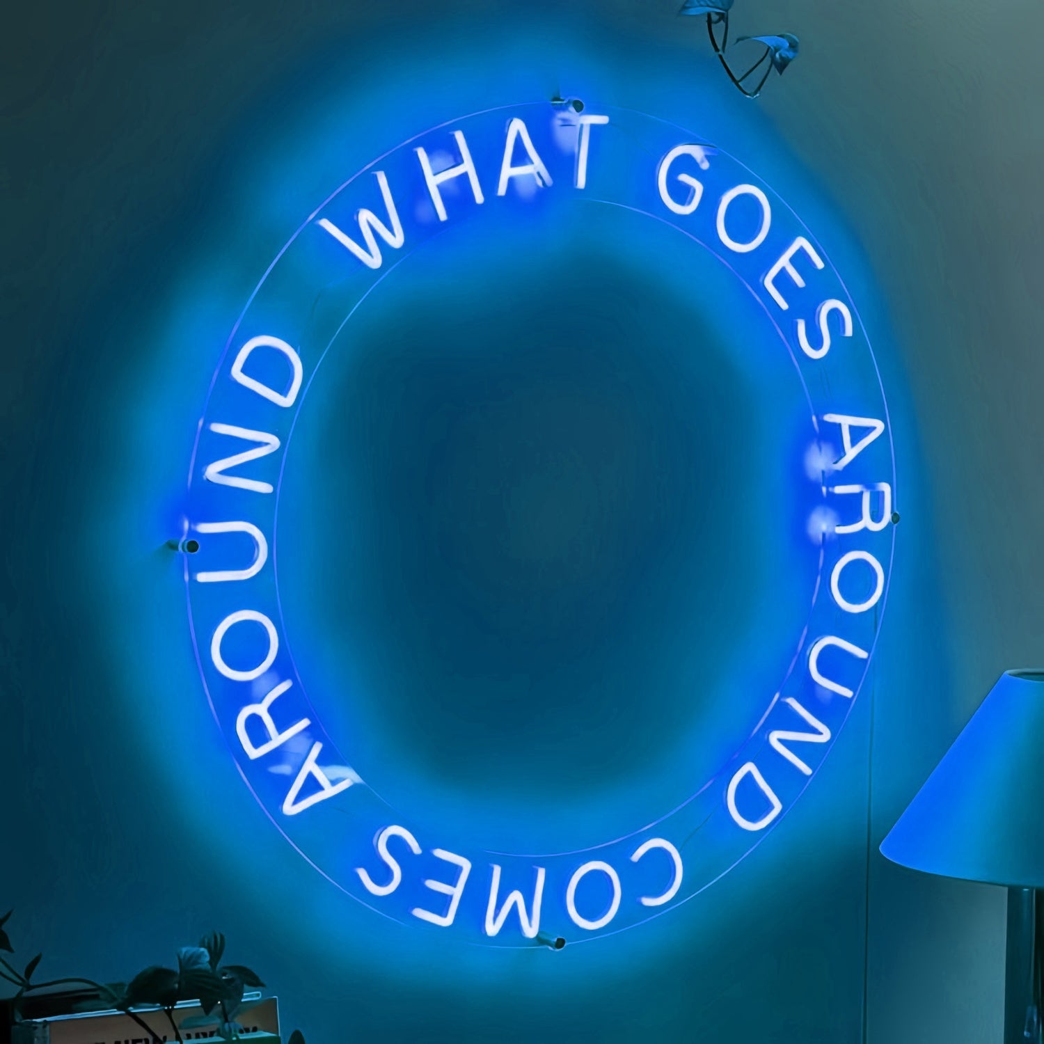 What Goes Around Comes Around Led Neon Sign Embrace The Cycle With Neon | Shineneon