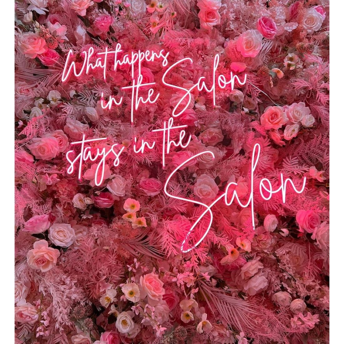 What Happens In The Salon Stays In The Salon Led Sign Business Neon Sign - Shineneon