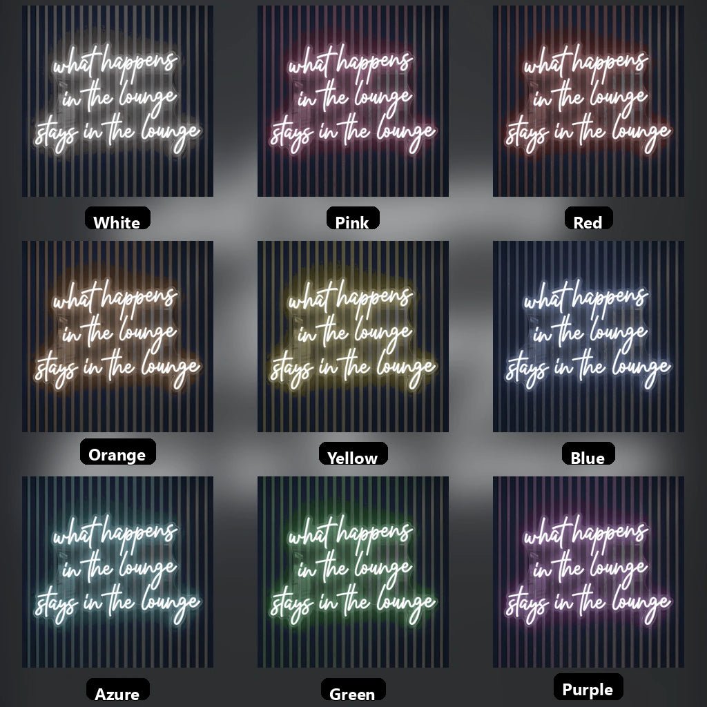 What Happens Wall Art LED Neon Sign - Shineneon