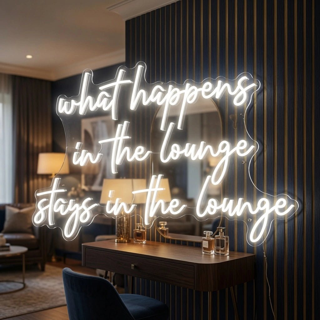 What Happens Wall Art LED Neon Sign - Shineneon