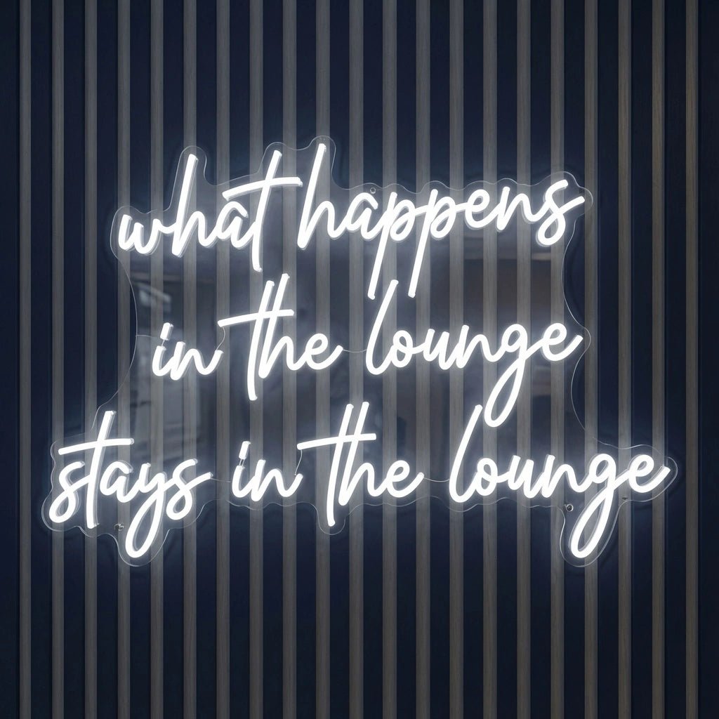 What Happens Wall Art LED Neon Sign - Shineneon
