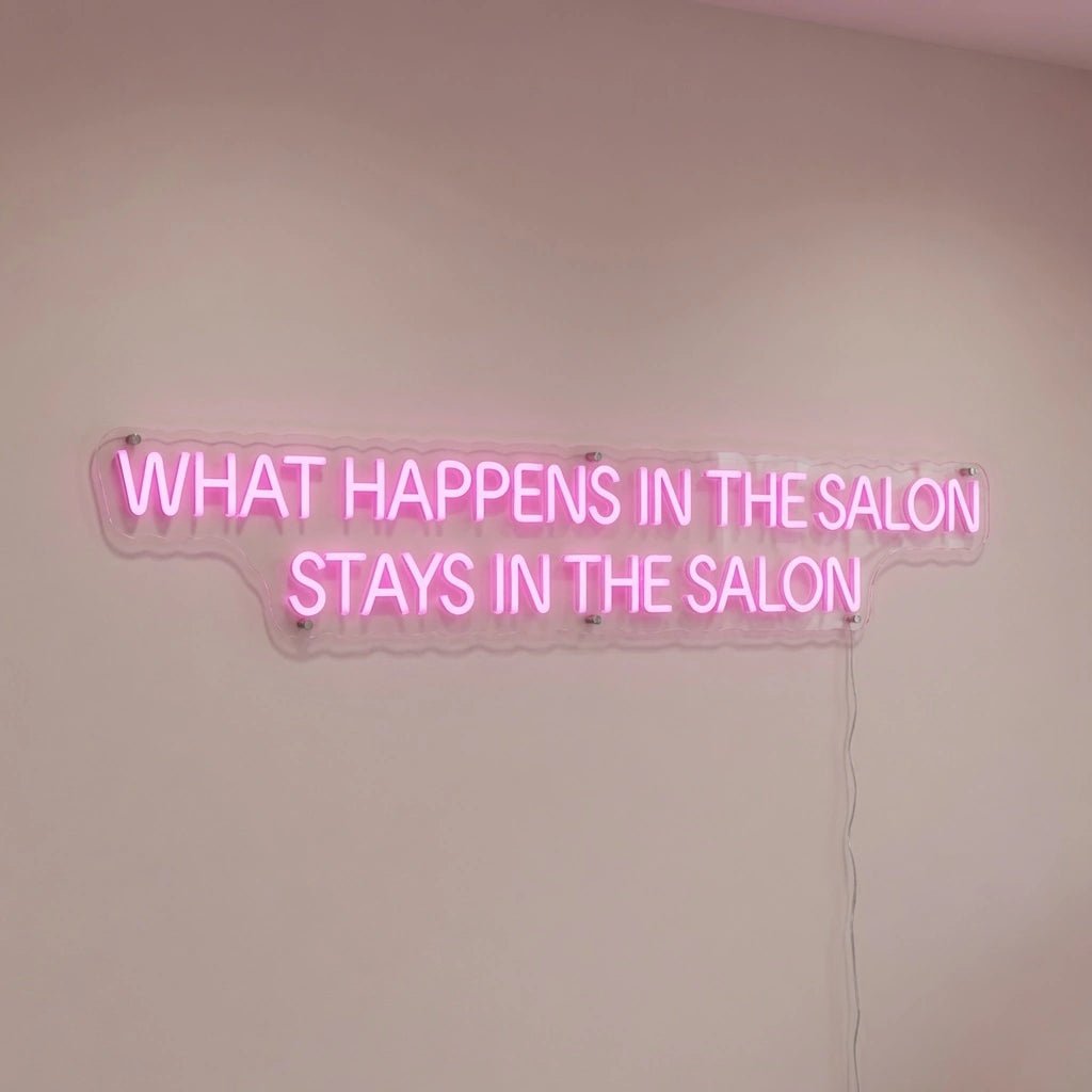 What Happens Wall Decor LED Neon Sign - Shineneon
