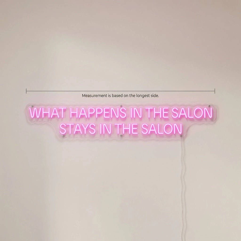 What Happens Wall Decor LED Neon Sign - Shineneon