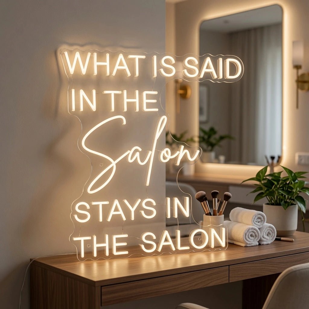 What Is Said LED Neon Sign - Shineneon