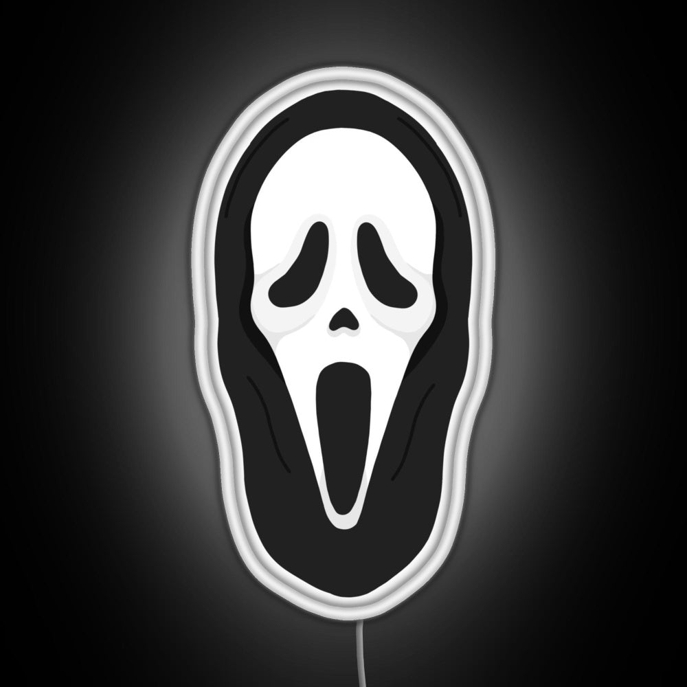 What S Your Favourite Scary Movie Rgb Led Neon Sign Pop Wall Art