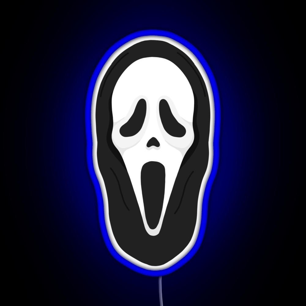 What S Your Favourite Scary Movie Rgb Led Neon Sign Pop Wall Art - Shineneon