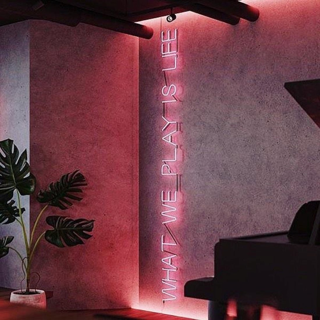 What We Play Is Life Neon Signs Neon Lights Led Neon Signs - Shineneon