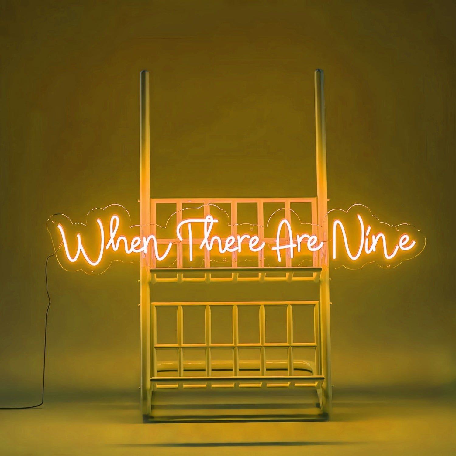 When There Are Nine Led Neon Sign Celebrate Strength In Numbers With Neon | Shineneon