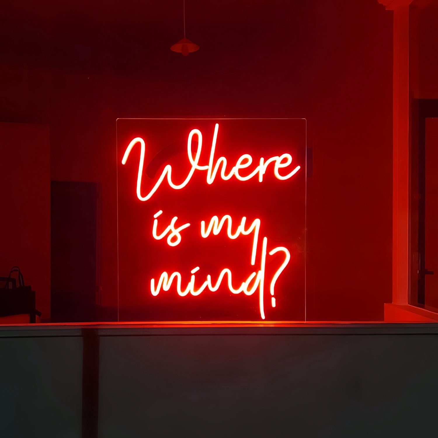 Where Is My Mind Led Neon Sign Find Clarity In Neon Glow | Shineneon