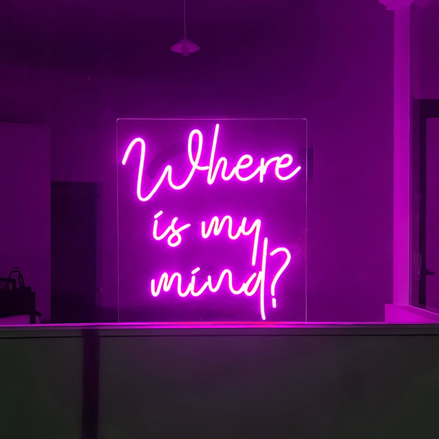 Where Is My Mind Led Neon Sign Find Clarity In Neon Glow | Shineneon