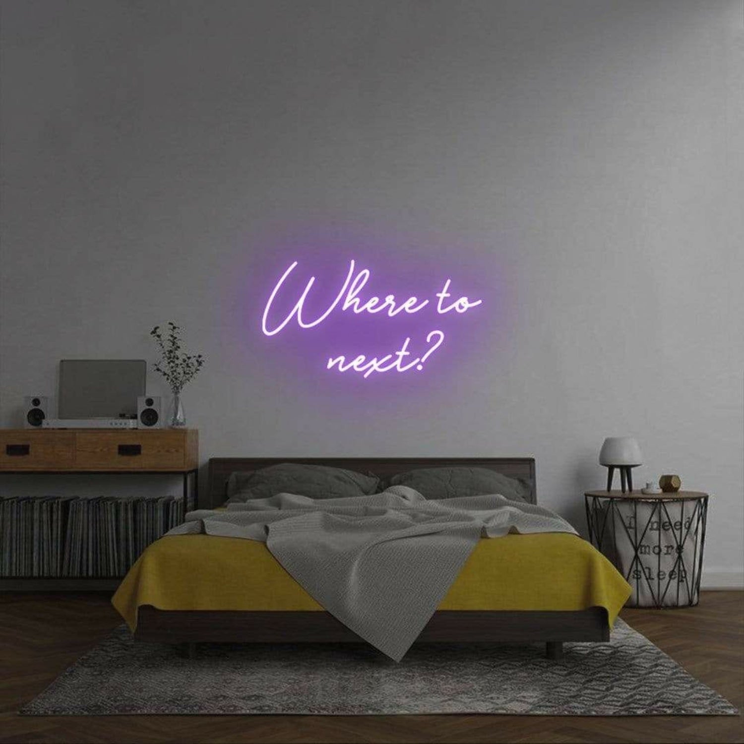 Where To Next Led Neon Sign | Shineneon