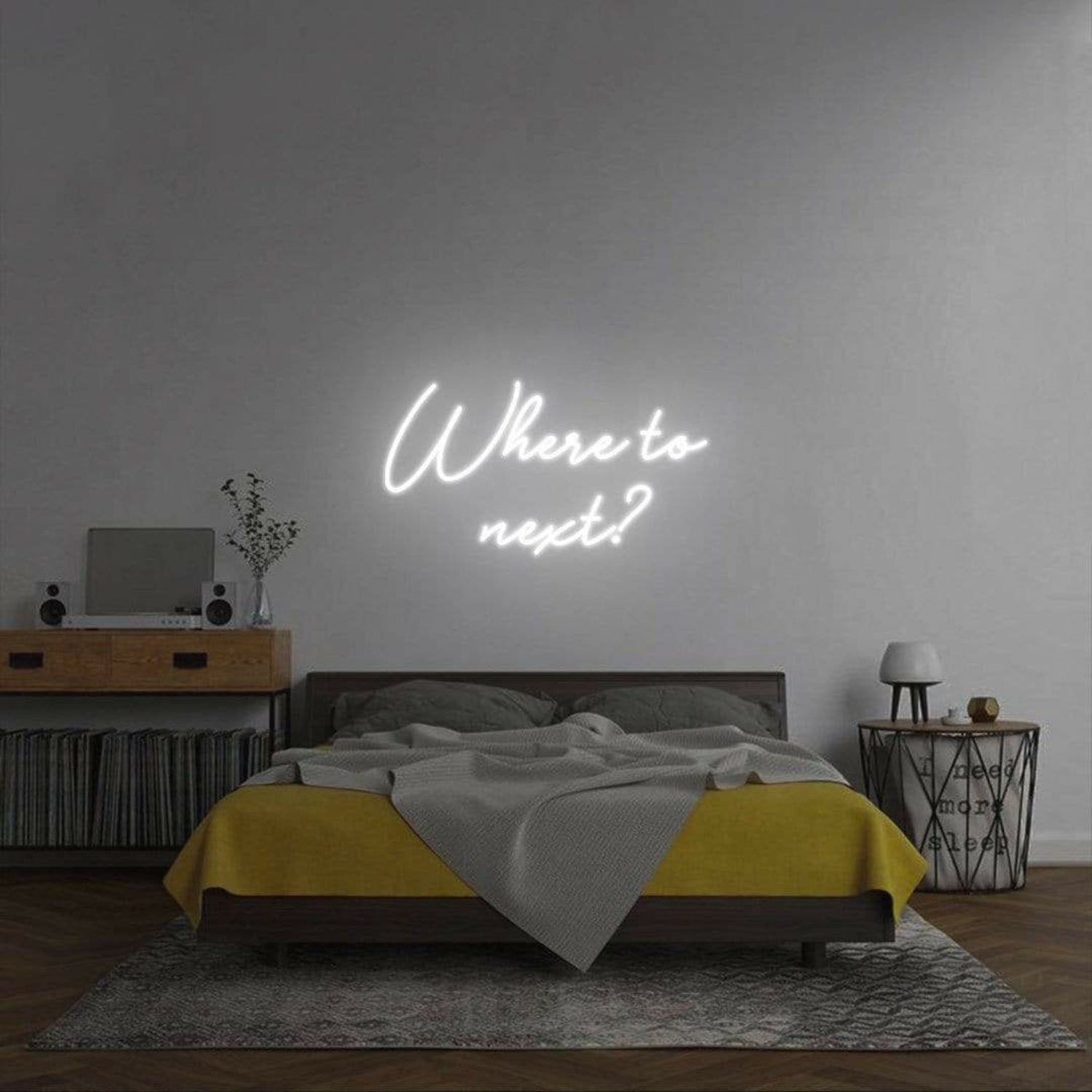 Where To Next Led Neon Sign | Shineneon