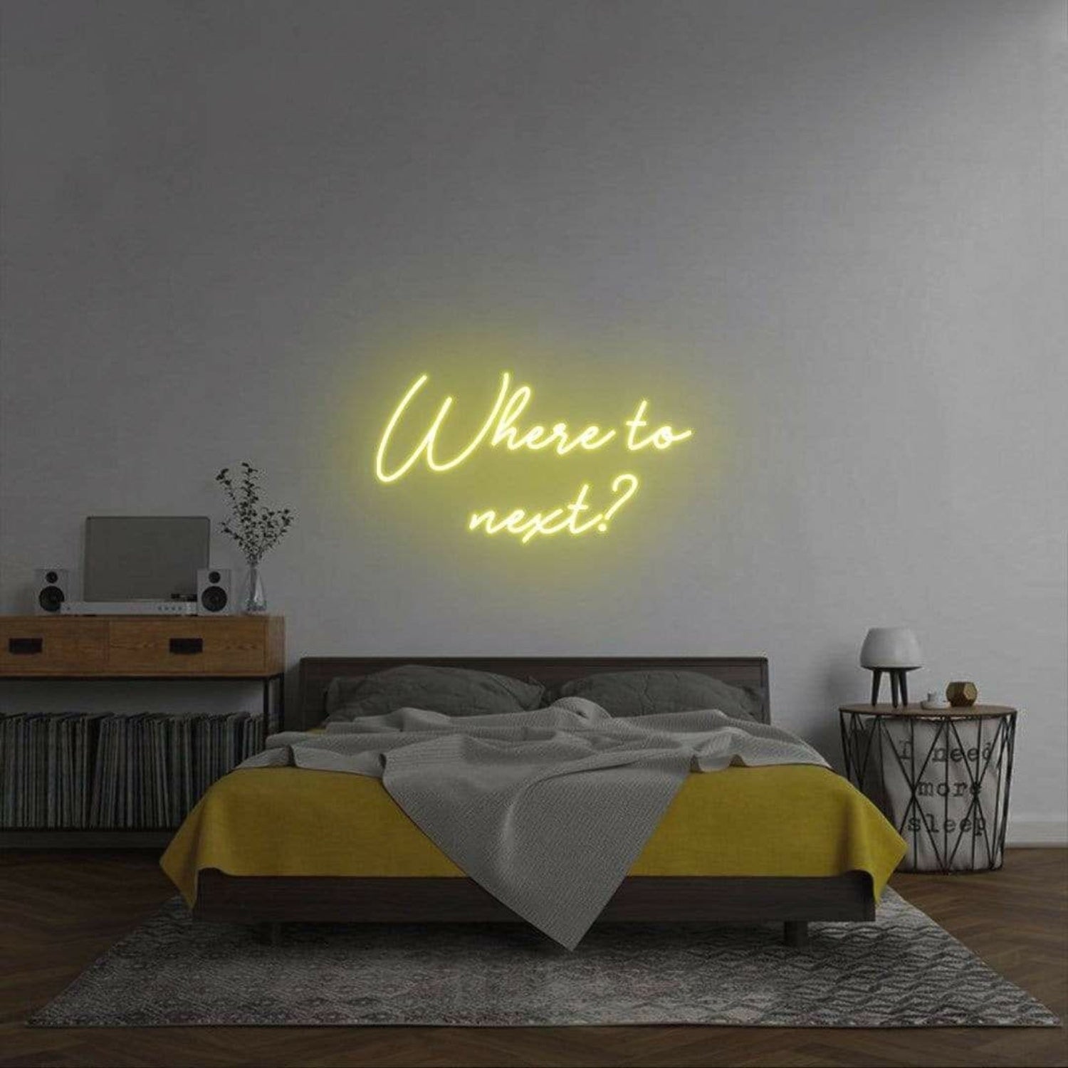 Where To Next Led Neon Sign | Shineneon