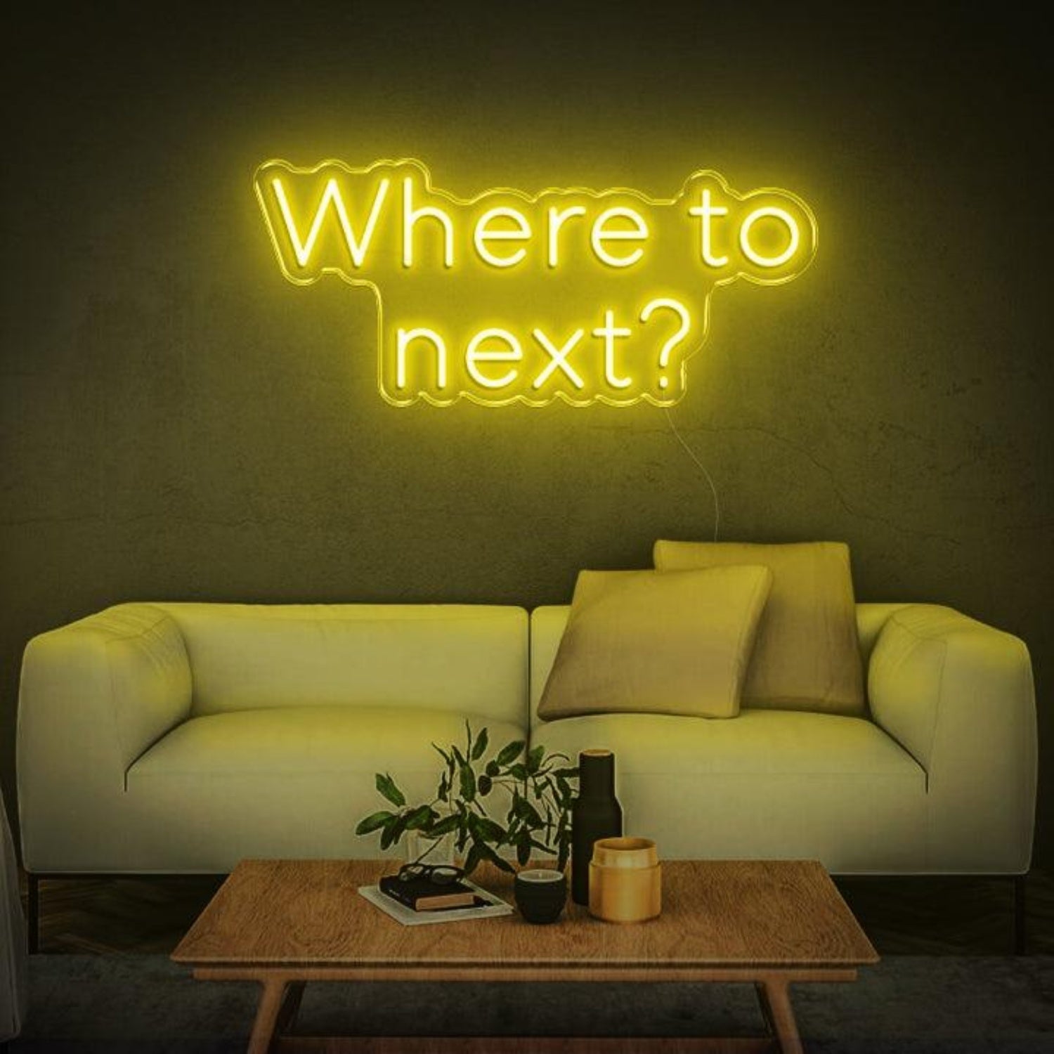 Where To Next Purple Led Neon Sign For Indoor Home Decor | Shineneon
