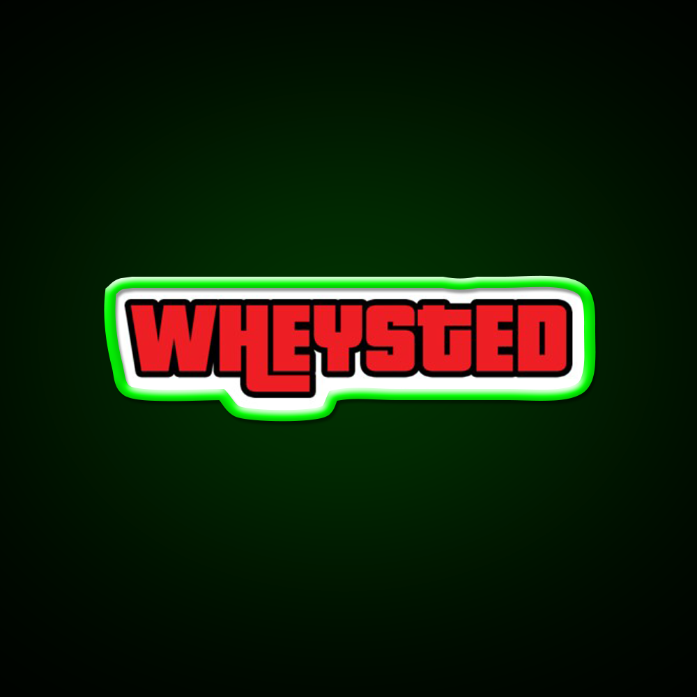 Wheysted Gym Fitness Led Neon Sign Rgb Color