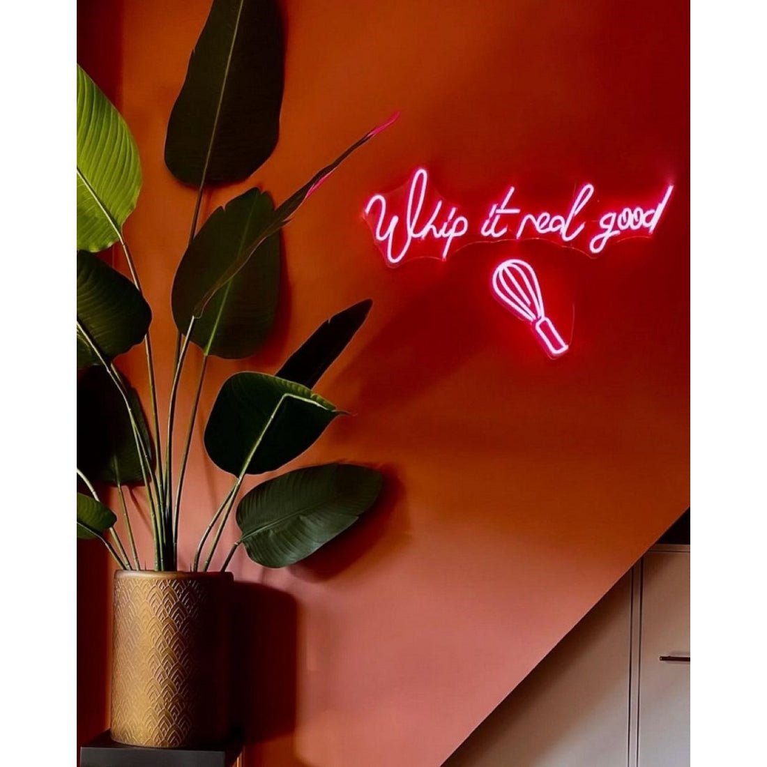 Whip It Real Good Whisk Led Sign Business Neon Sign - Shineneon