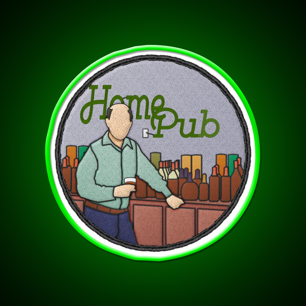 Whiskey Aficionado Midlife Merit Badge Whiskey Drink Bar Led Neon Sign Rgb Color