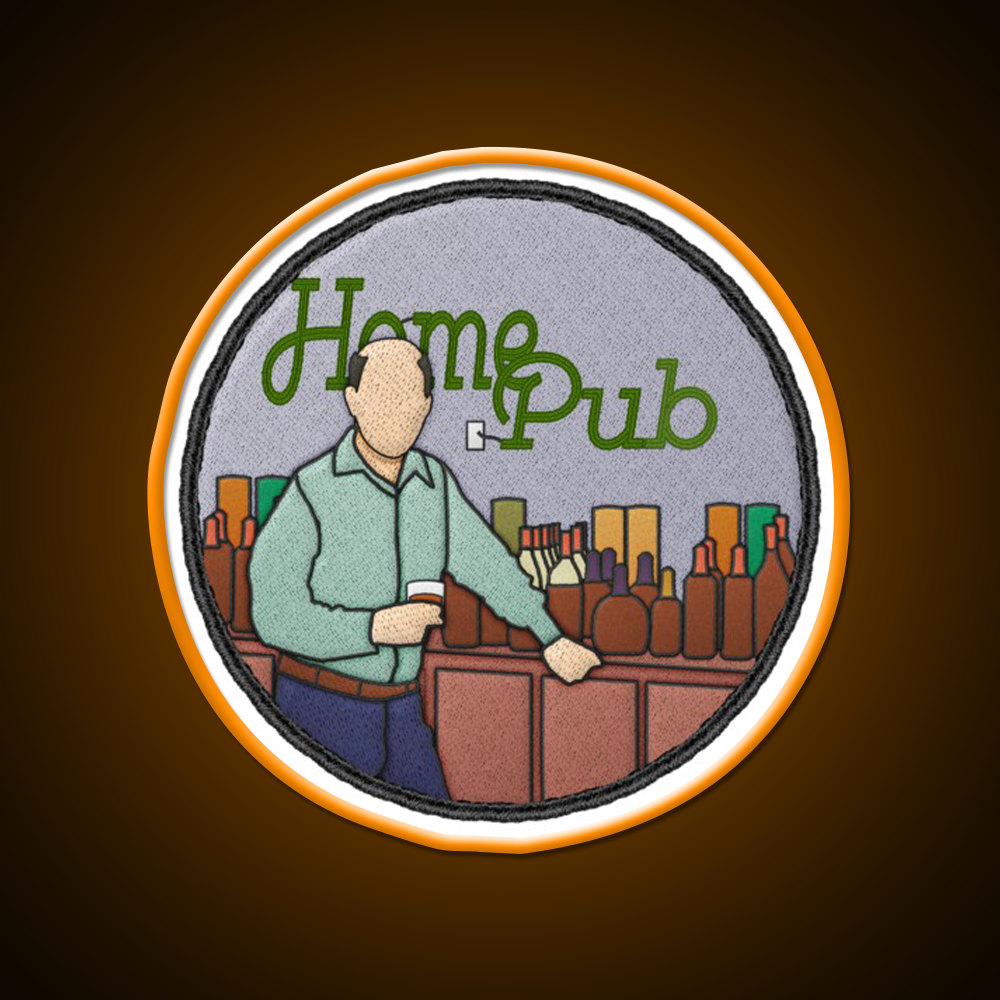 Whiskey Aficionado Midlife Merit Badge Whiskey Drink Bar Led Neon Sign Rgb Color