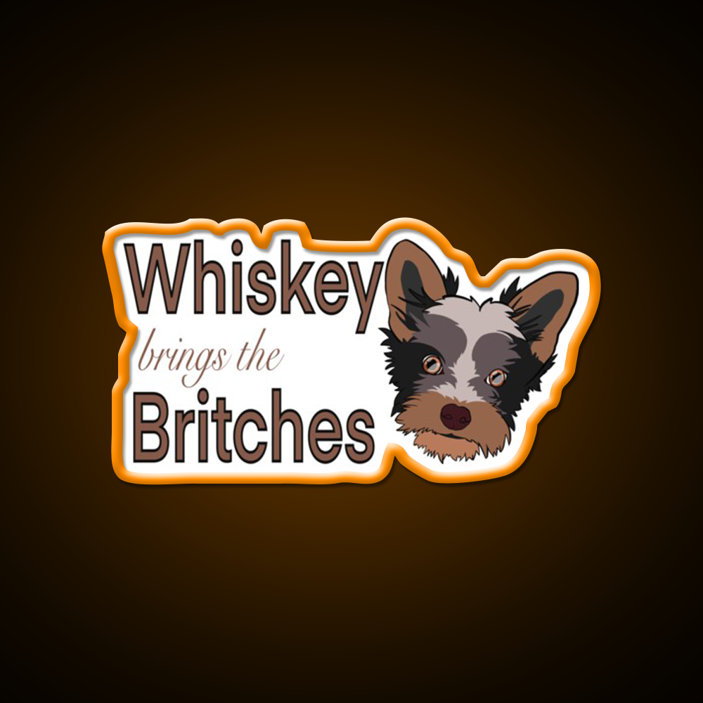 Whiskey Britches Whiskey Drink Bar Led Neon Sign Rgb Color