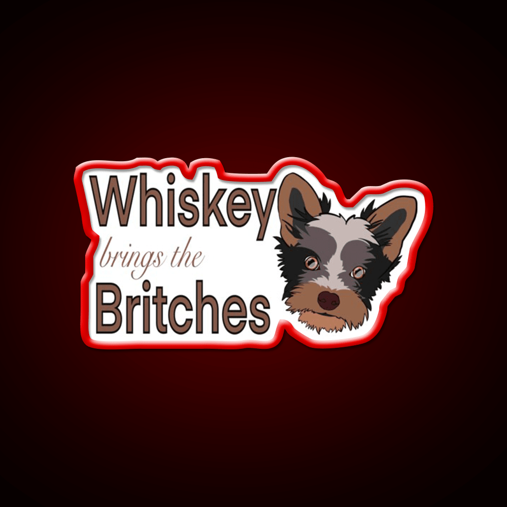 Whiskey Britches Whiskey Drink Bar Led Neon Sign Rgb Color - Shineneon