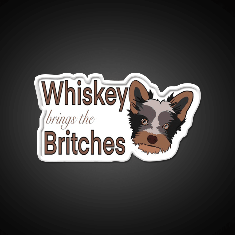 Whiskey Britches Whiskey Drink Bar Led Neon Sign Rgb Color - Shineneon